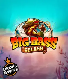 Dive into the action-packed world of Big Bass Splash slot by Pragmatic Play, featuring a dynamic fish splashing out of water. This graphic depicts the heart of fishing with bold graphics and lively typography. Perfect for anglers, promising a fun-filled adventure. 