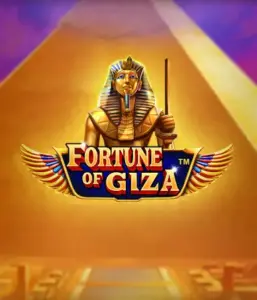 Explore the mystical world of Fortune of Giza slot by Pragmatic Play, showcasing a majestic depiction of a Pharaoh amid the iconic pyramid backdrop. This image portrays the richness of Egyptian history, great for those interested in ancient civilizations, providing a captivating gaming experience.